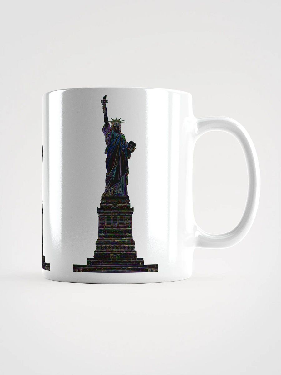 White Glossy Coffee mug-Statue of Liberty product image (1)