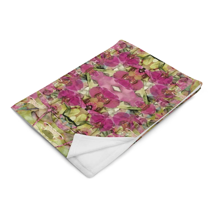 Miniaday Designs Orchid Kaleidoscope Collection Blanket product image (14)
