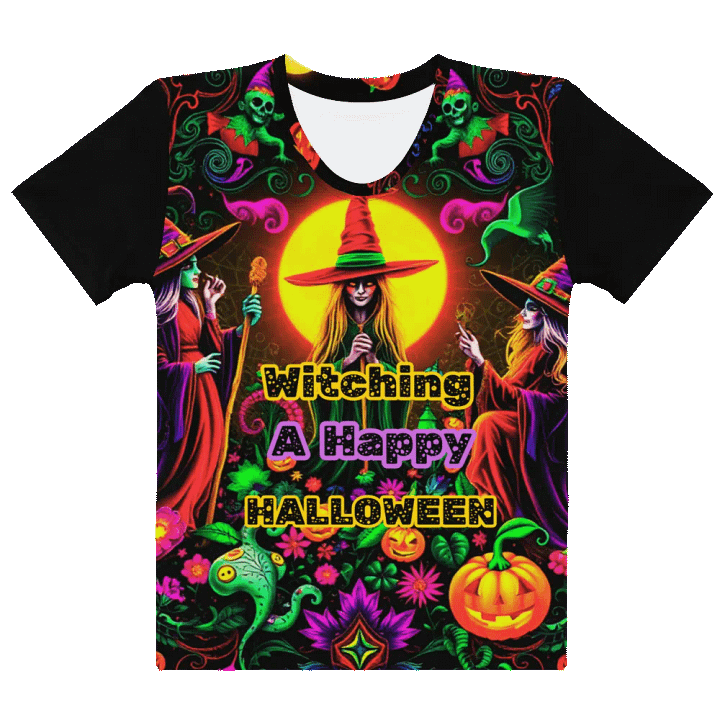 Witching A Happy Halloween T Shirt product image (2)