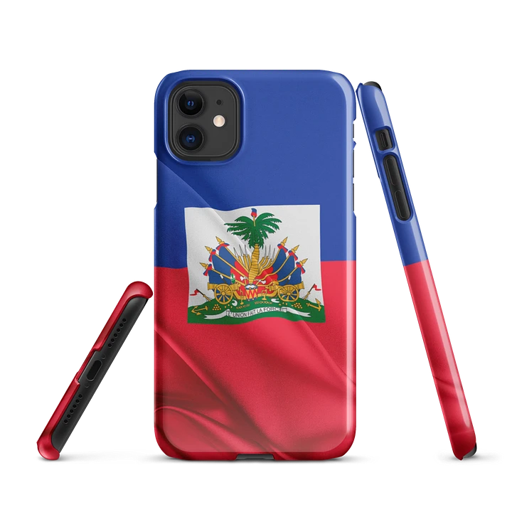 Haiti Flag Snap Case for iPhone® product image (1)