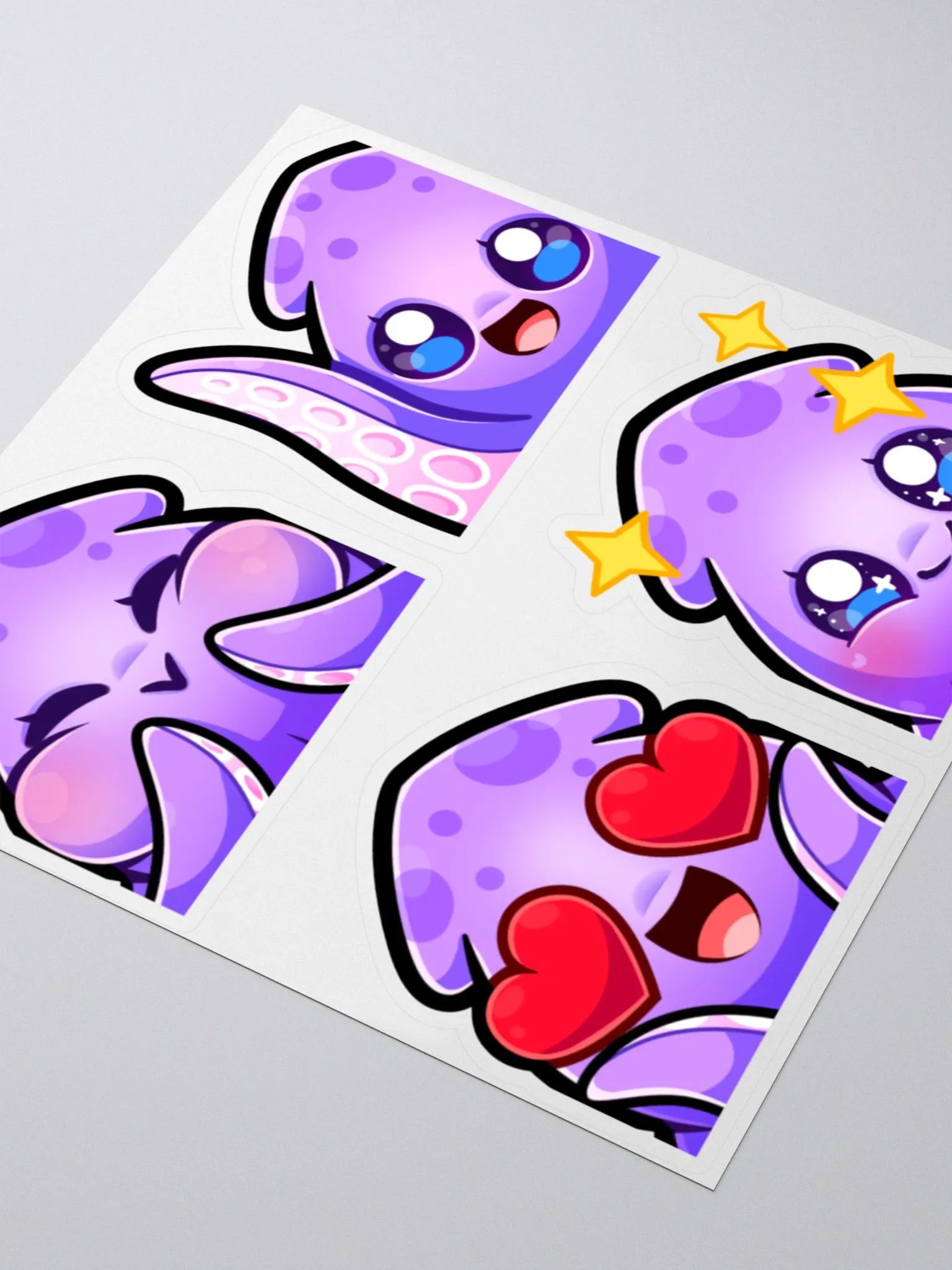 Squid Emote Sticker Set [1] product image (3)