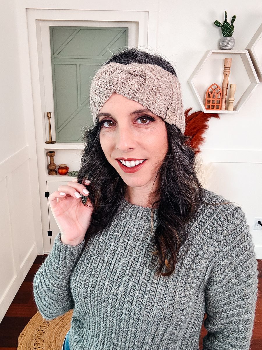 Autumn Wheat Ear Warmer Video Tutorial (8 Sizes) product image (3)