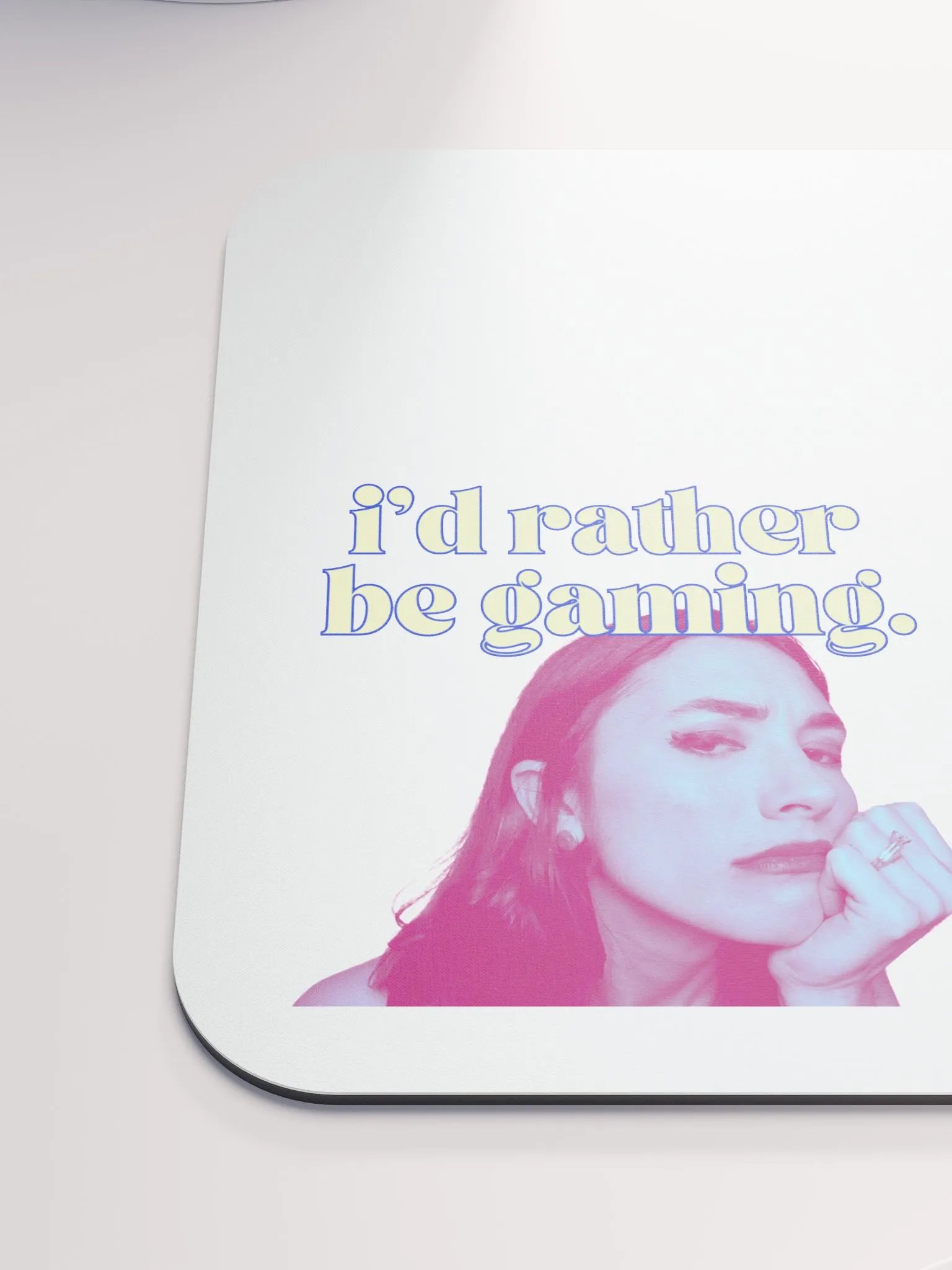 POP art Rather Be Gaming Mouse Pad product image (6)