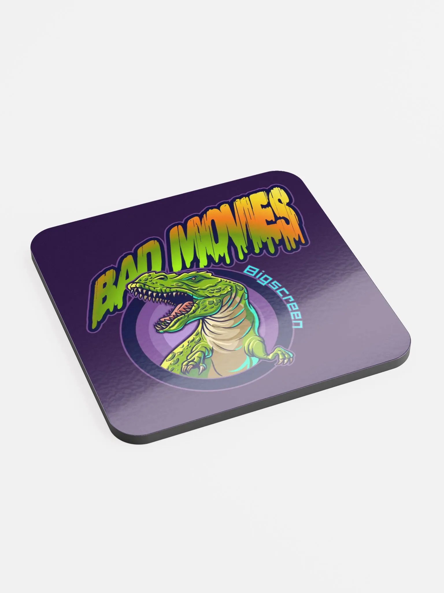 Bad Movies Coaster Purple BG product image (2)