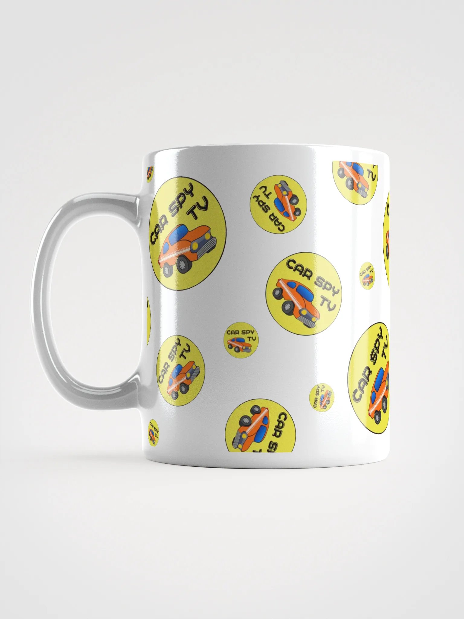 Ceramic Mug: CarSpyTV Logo product image (6)