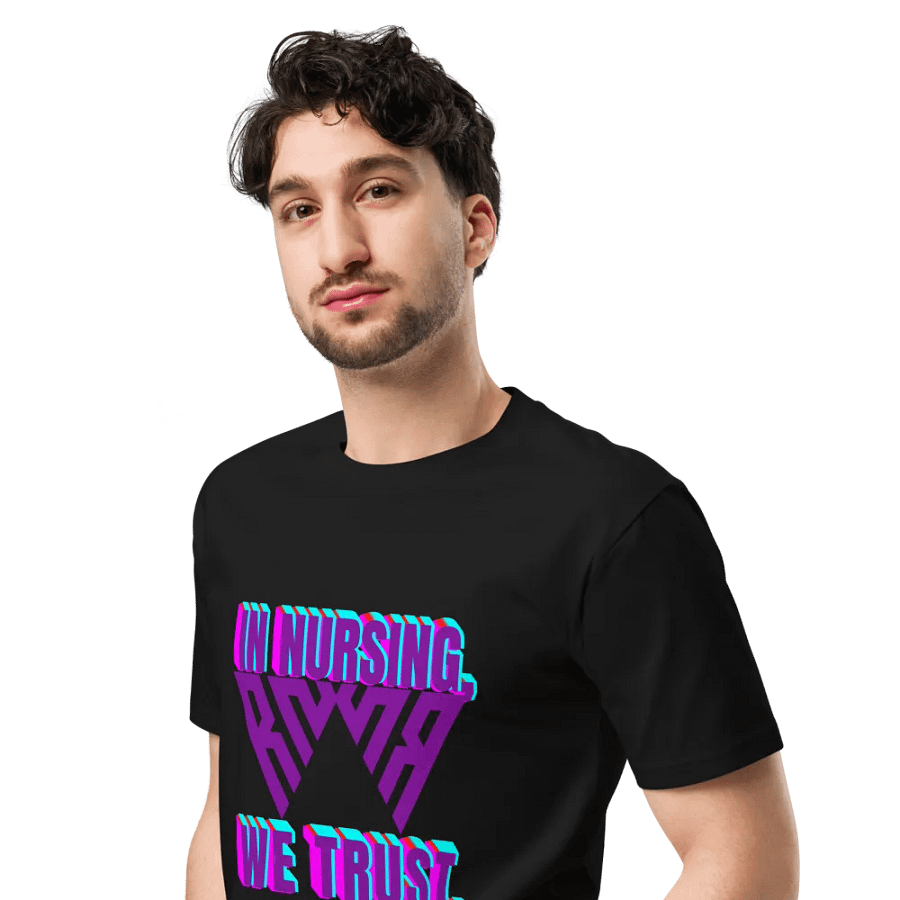 Trust in Nursing Glitch Tee product image (7)