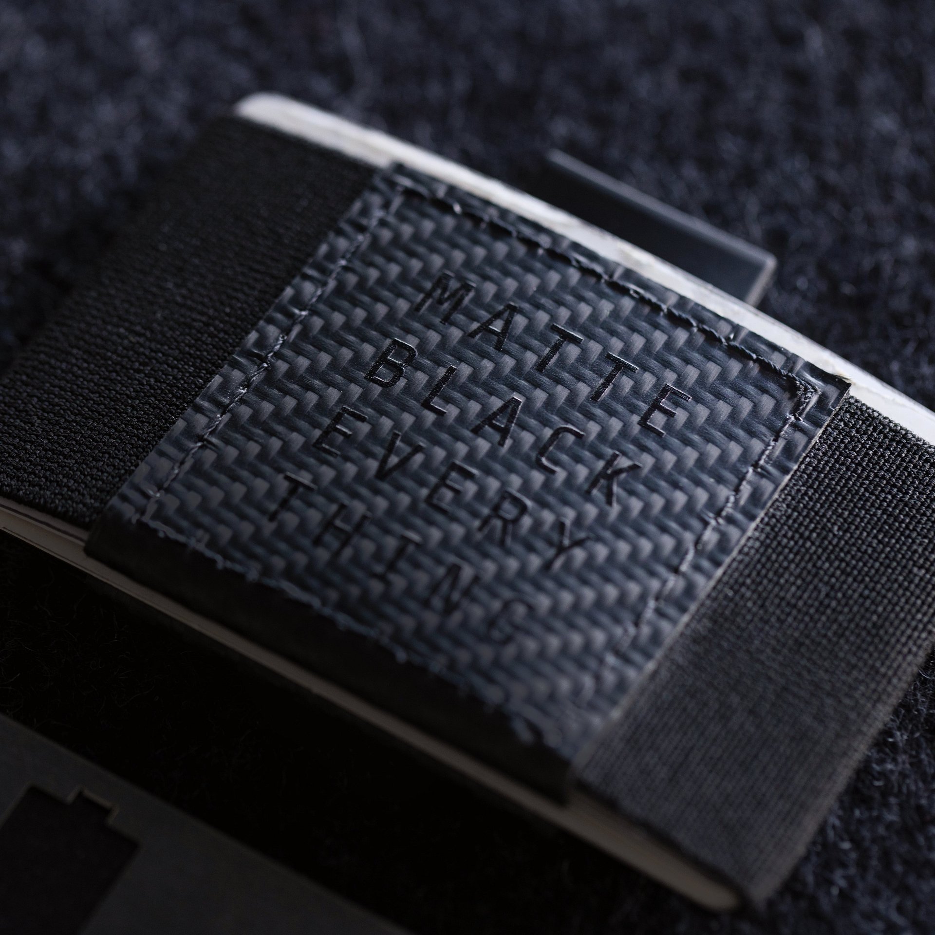 Matte Black Everything Wallet product image (4)