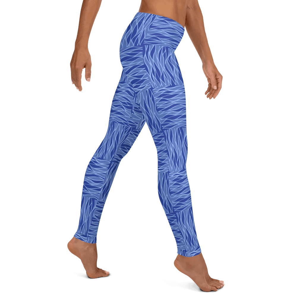 Powder Blue All-Over Print Leggings product image (12)