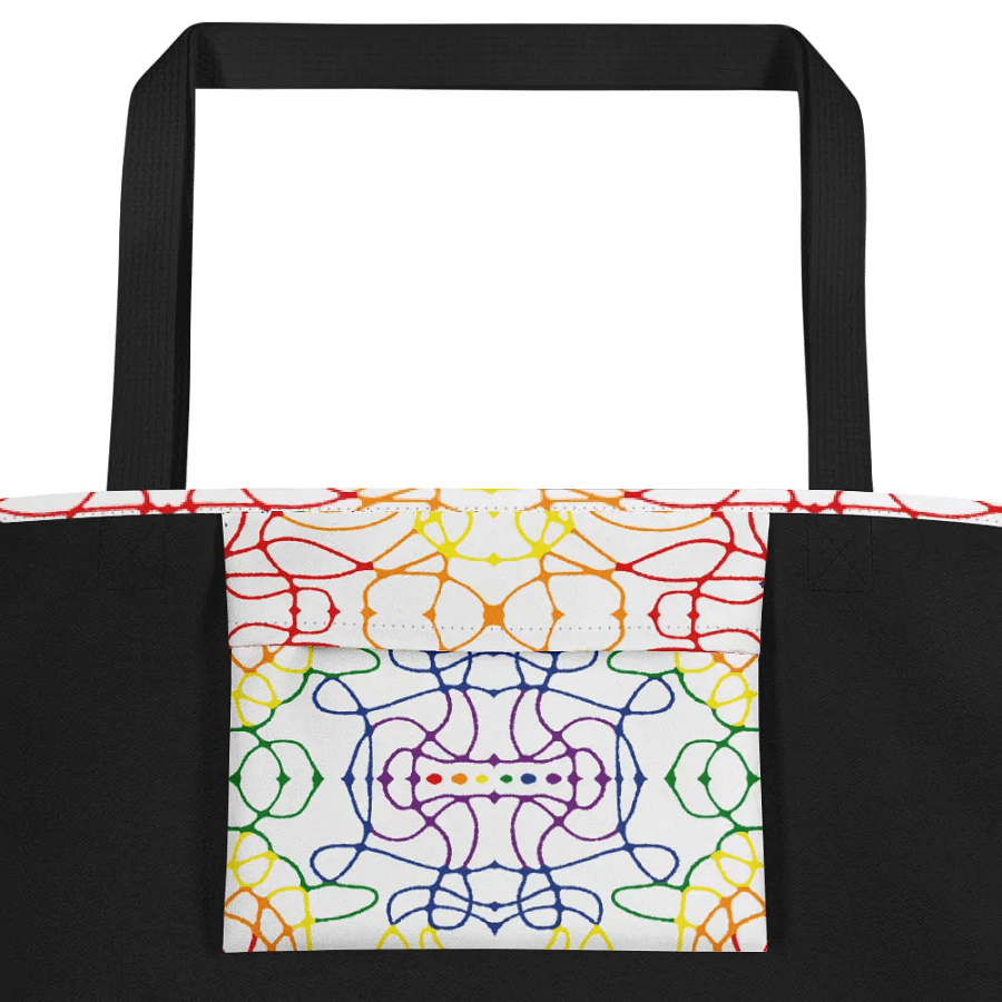 Rainbow Abstract Tote product image (2)