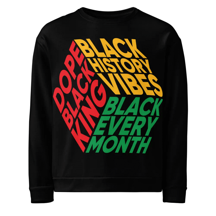 Black History Vibes All-Over Sweatshirt product image (1)