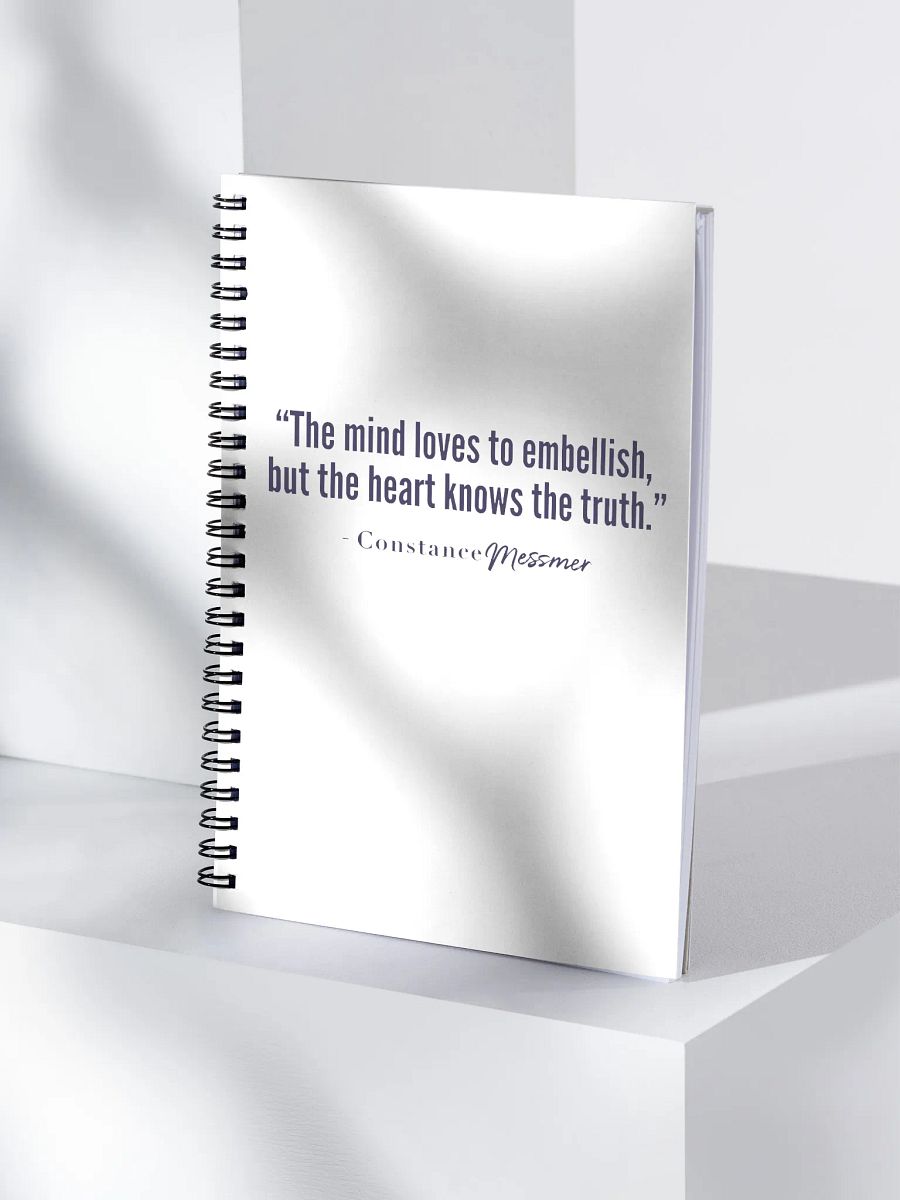 Heart Over Mind Bullet Notebook product image (4)