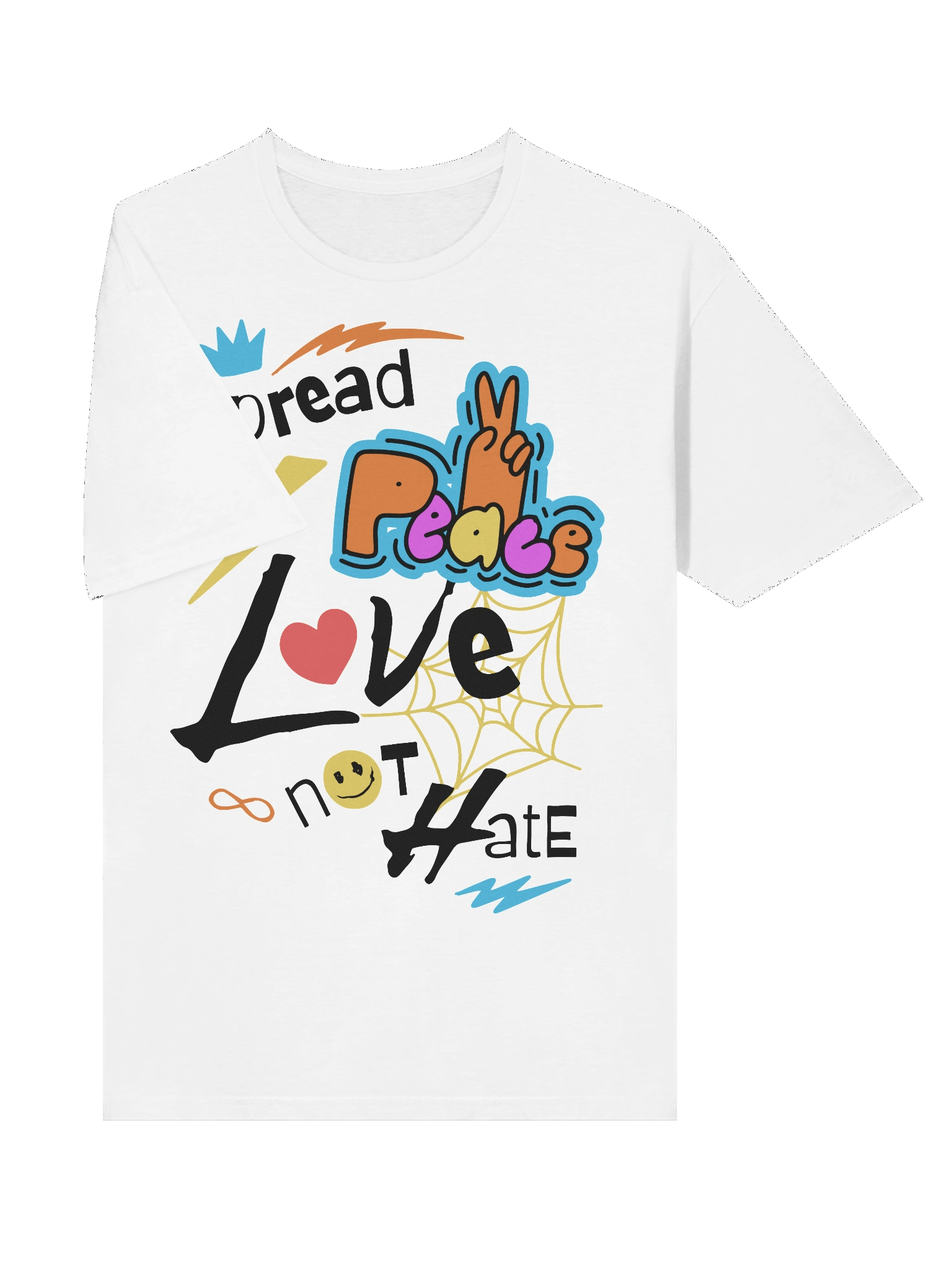 Spread Love, Not Hate | Unisex Softstyle T-Shirt by Gildan product image (6)