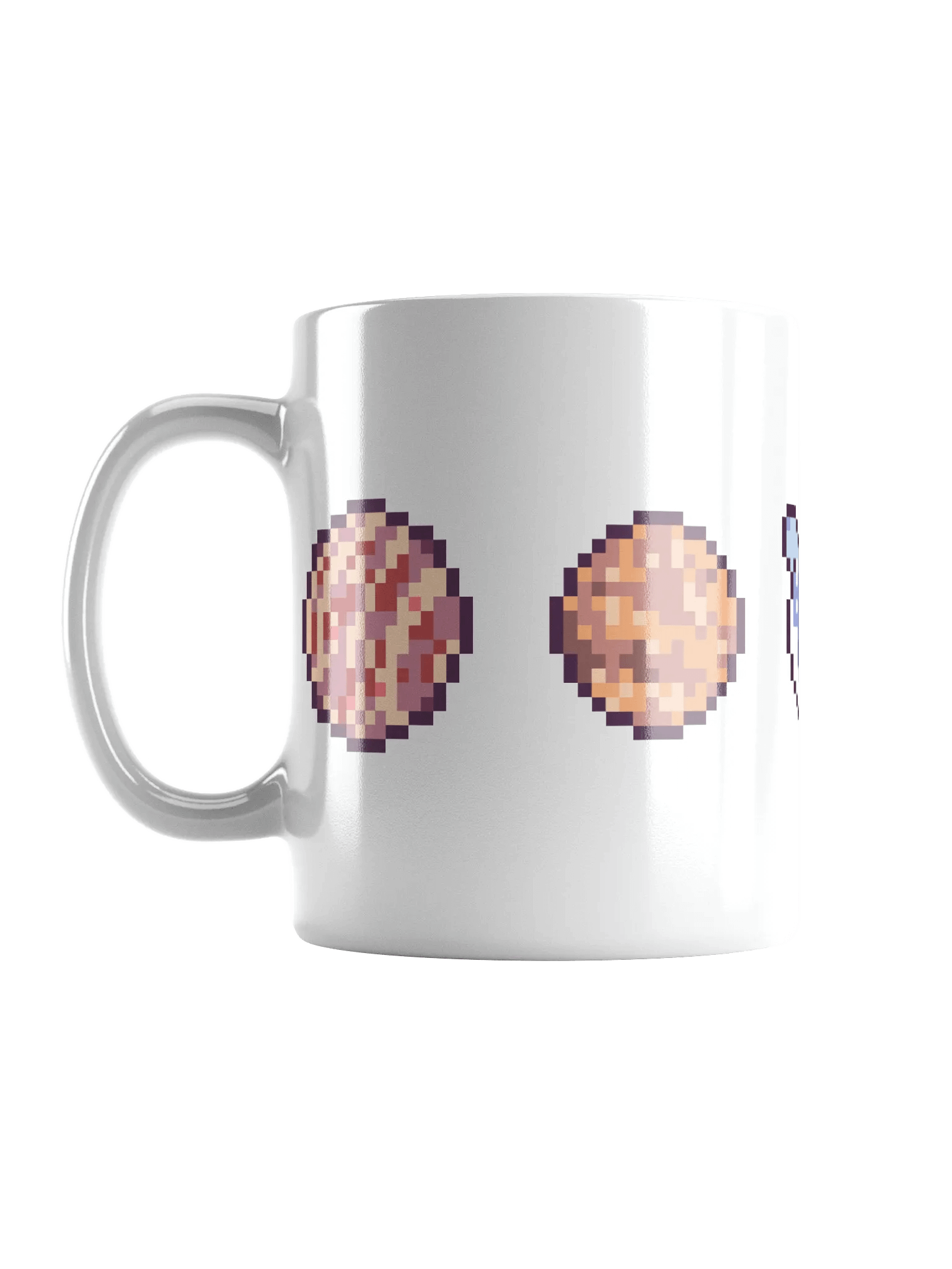 Pixel Planets White Mug product image (6)