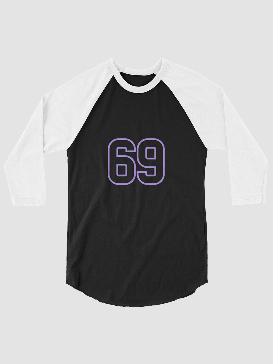 [Queenshy69] Unisex 3/4 Sleeve Raglan Shirt - Tultex 245 product image (1)
