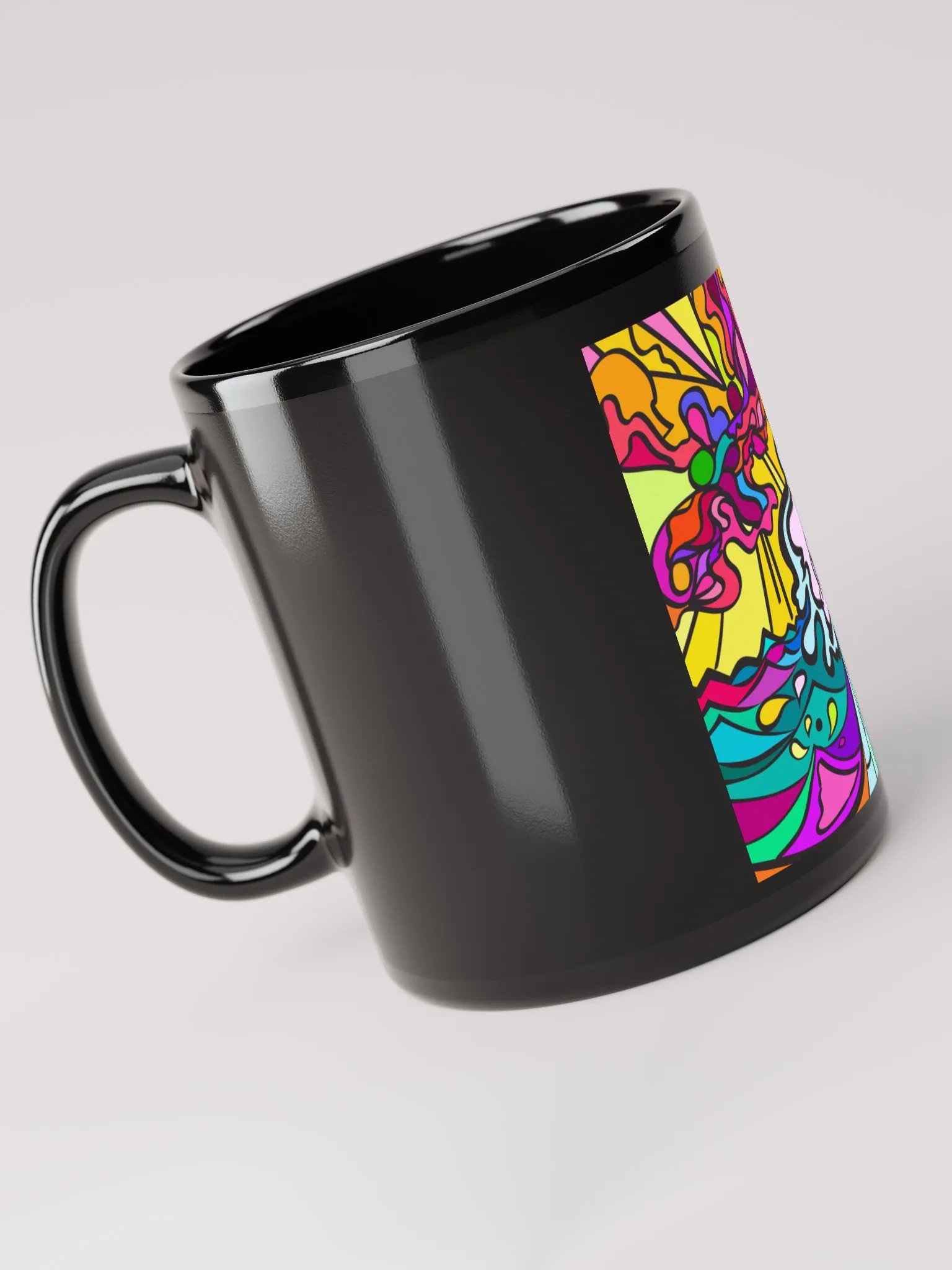 Vibrant Energy Mug – Wave at Sunset product image (1)