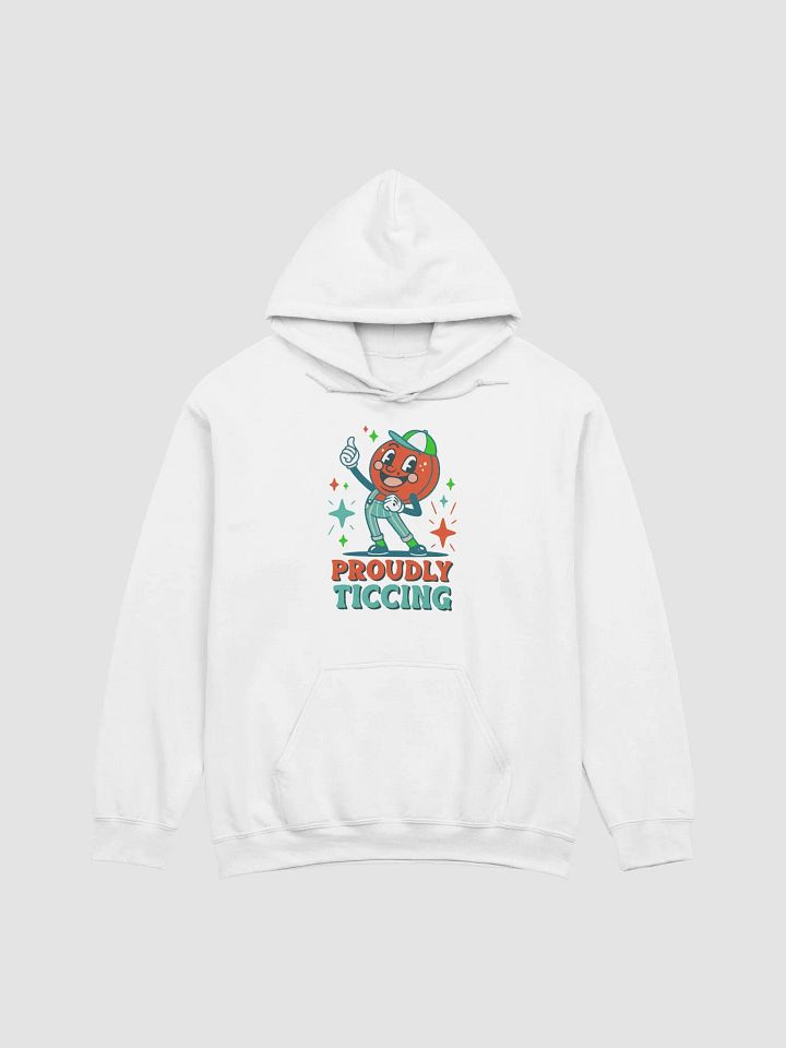 Tourette Syndrome Awareness Hoodie - 'Proudly Ticcing' Custom Cartoon Design | Comfortable Unisex Hooded Sweatshirt product image (1)