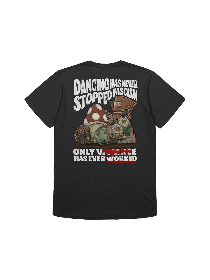 This Frog Don't Dance - Dark Shirt - Back product image (1)