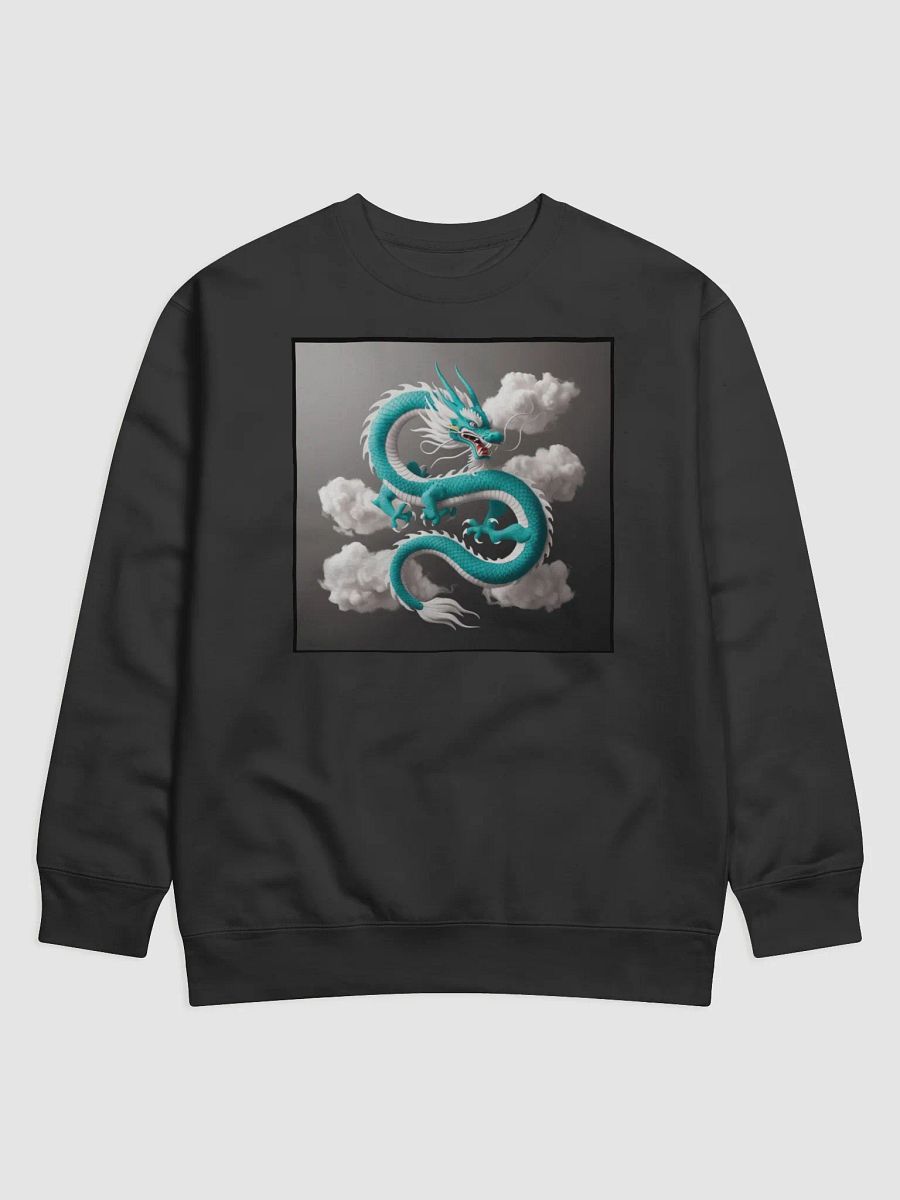 "Dragon's Fury: The Turquoise Chinese Dragon T-Shirt" product image (1)