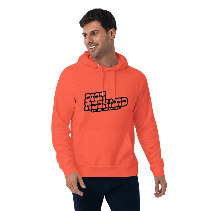 Dick Reckard vs Retro Games MonoWhite Logo Unisex Hoodie V2 product image (2)