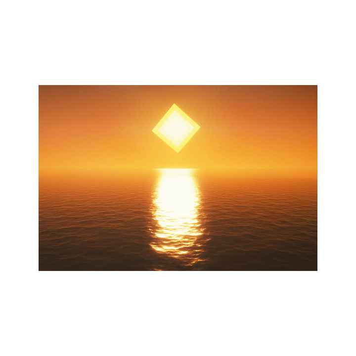 Ocean Matte Paper Poster product image (1)