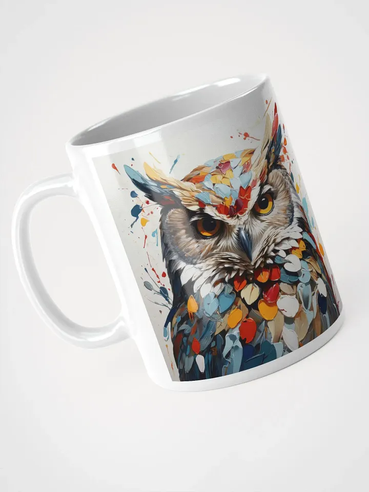 Vibrant Wisdom Owl Mug product image (2)