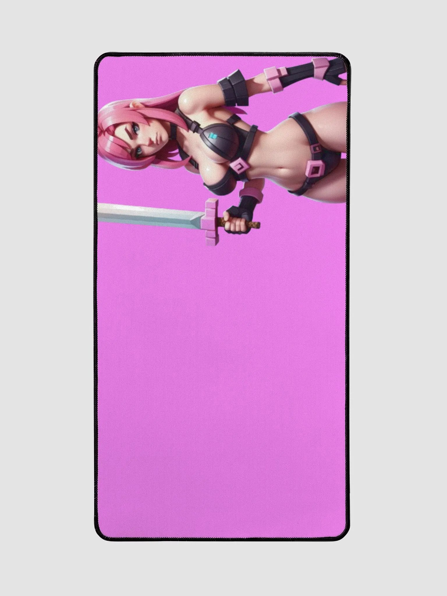 Pink Warrior Desk Mat product image (2)