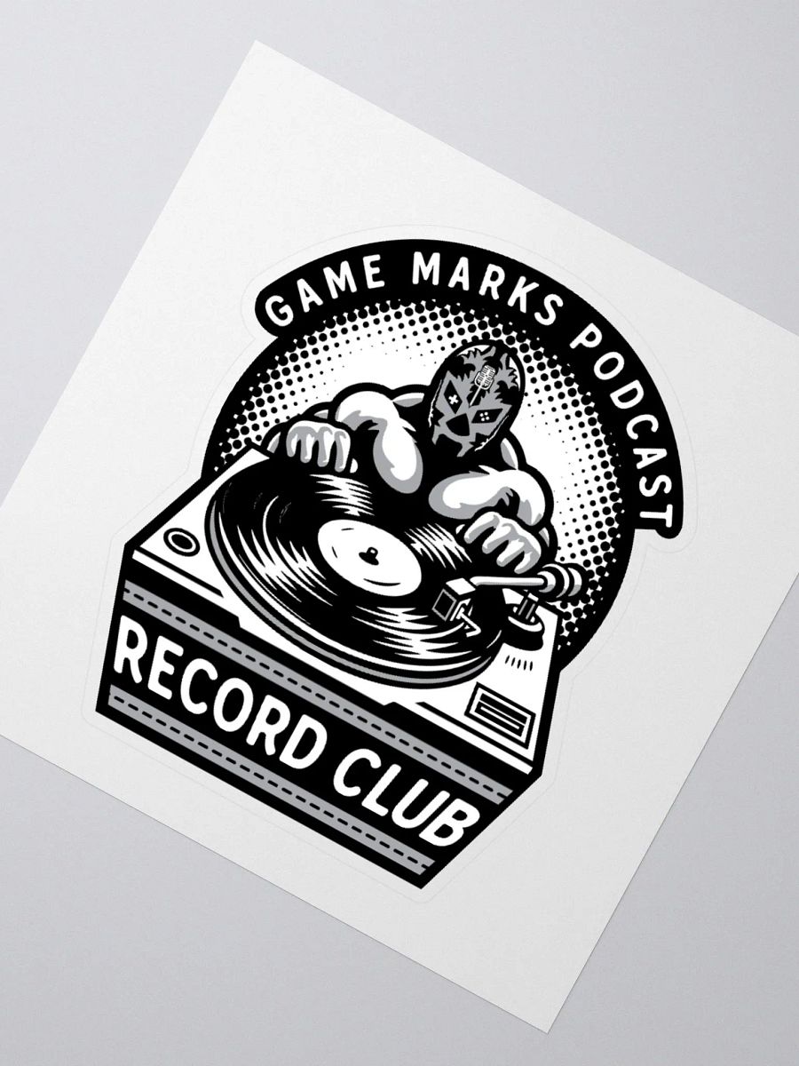 Game Marks Podcast Record Club Sticker product image (5)