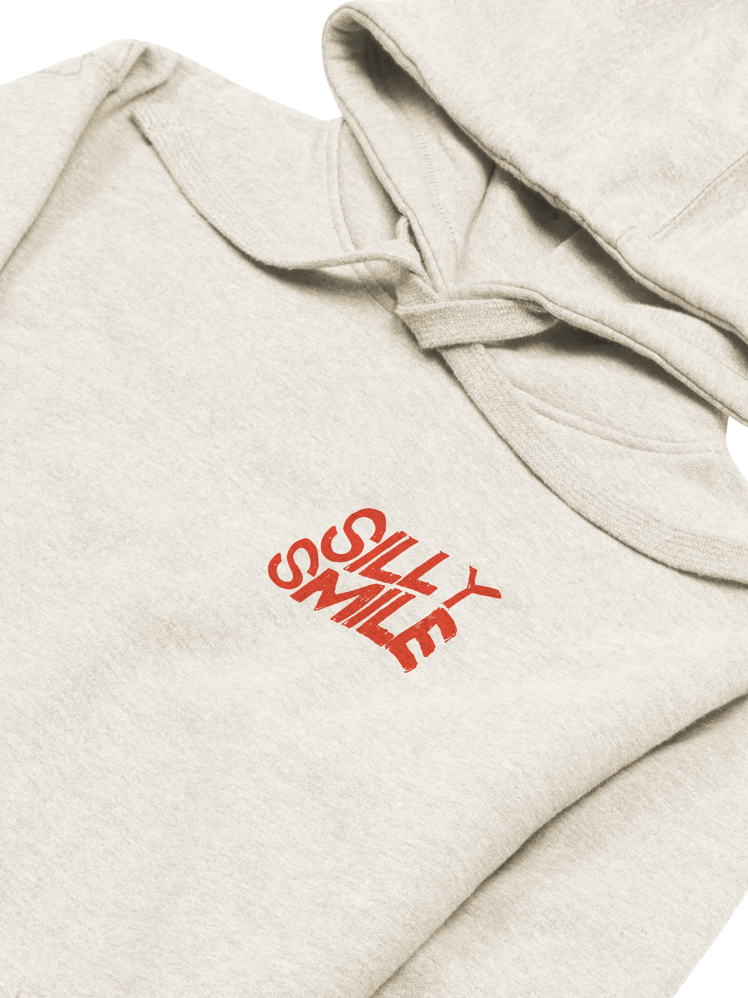 Silly Smile Hoodie White product image (3)
