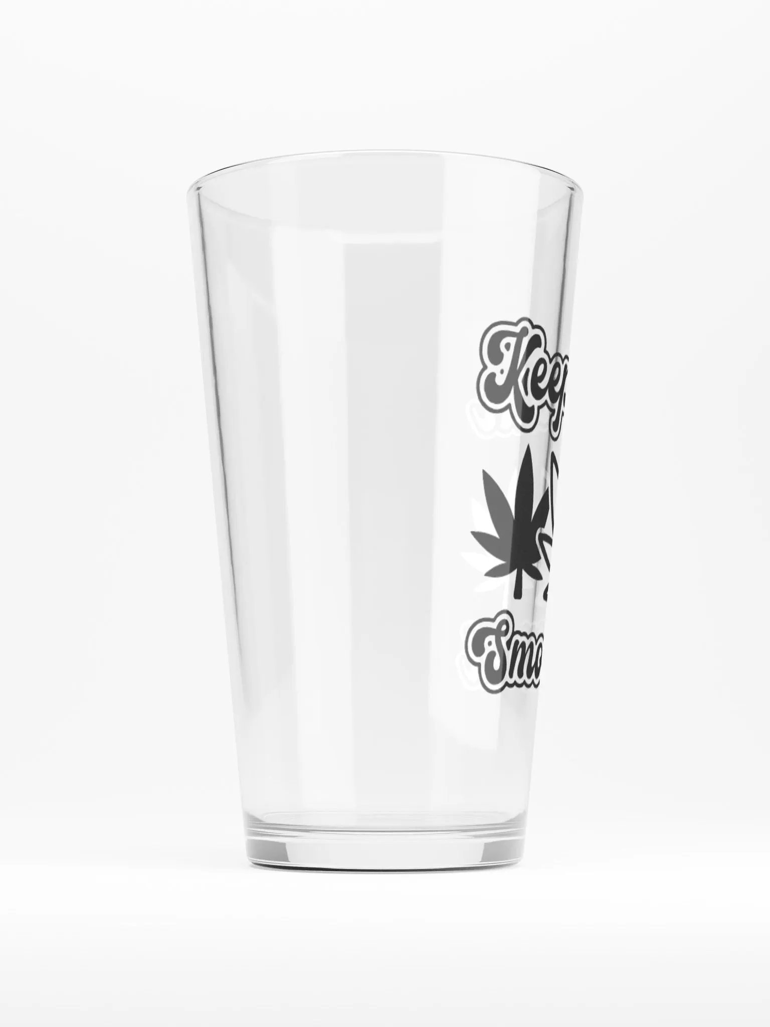 Keep Calm & Smoke Weed - Shaker Pint Glass product image (2)