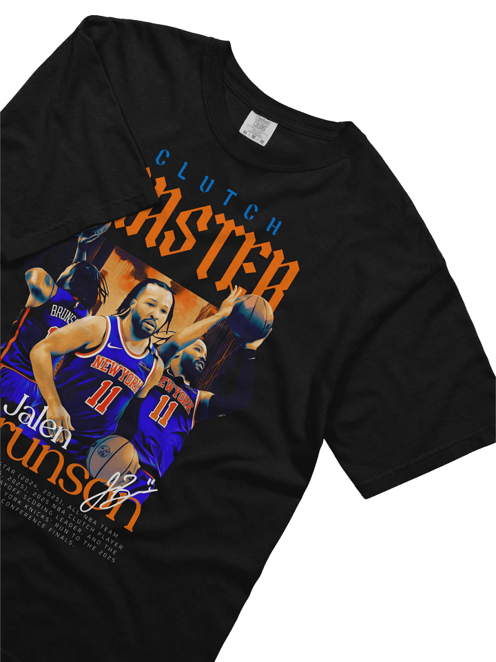 Jalen Brunson 2025 Clutch Player & All-NBA T-Shirt – Knicks Eastern Conference Finals Tee product image (2)