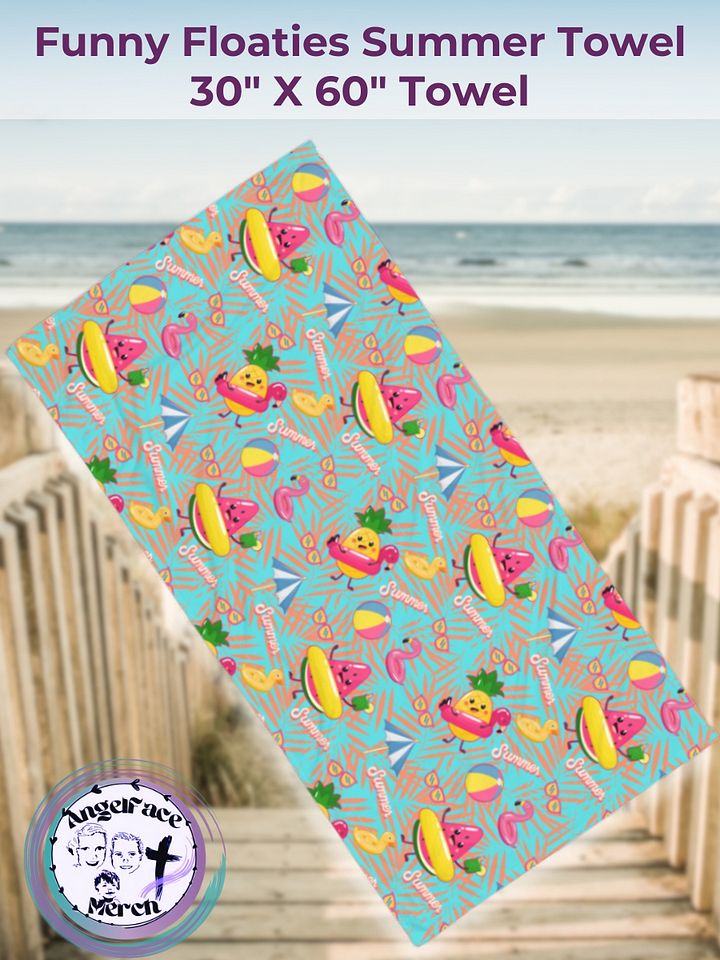 Funny Floaties Summer Towel product image (1)