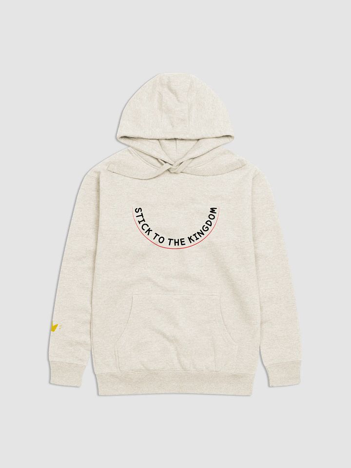 minimalist “Stick to the Kingdom” hoodie product image (4)
