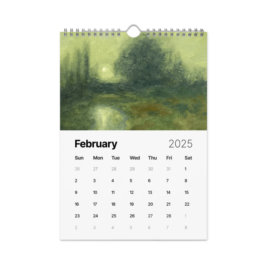 Nature's Magic - Traditional Art by Ruble | 2025 Calendar product image (7)
