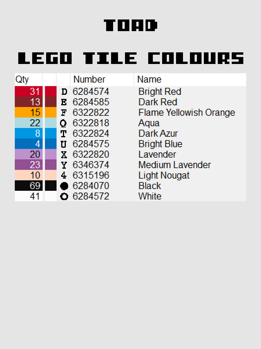 Toad Pixel Art product image (5)