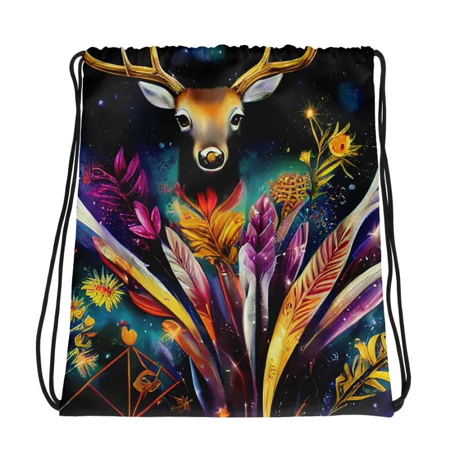 Vibrant Adventure Drawstring Backpack product image (1)