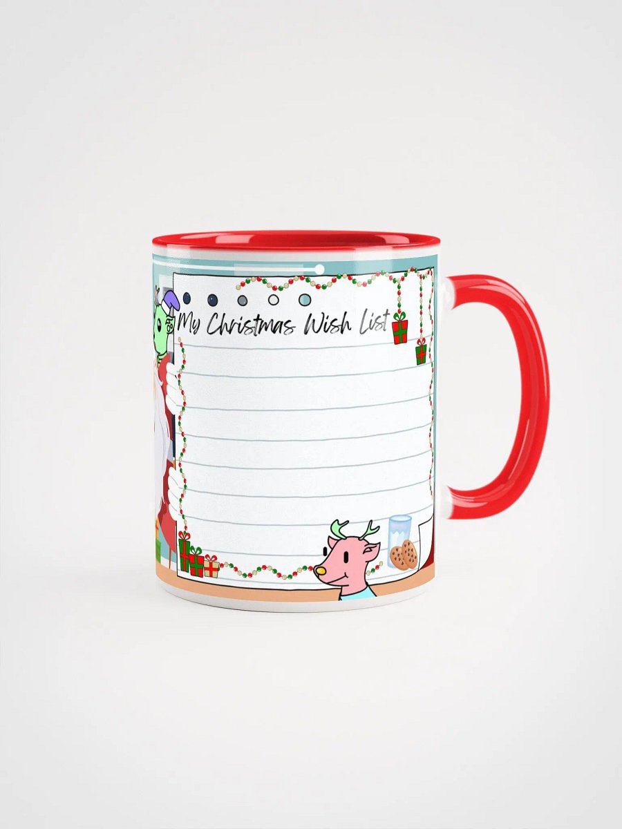 Magical Christmas Wish List Mug with Dippy Deer and Friends Mug product image (2)