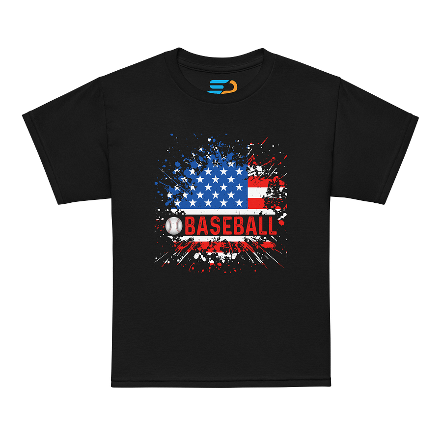American Baseball Explosion T-Shirt product image (7)