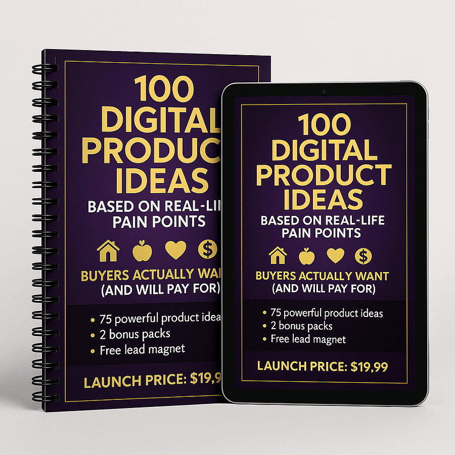 100 Profitable Digital Product Ideas For Hungry Buyers! product image (3)