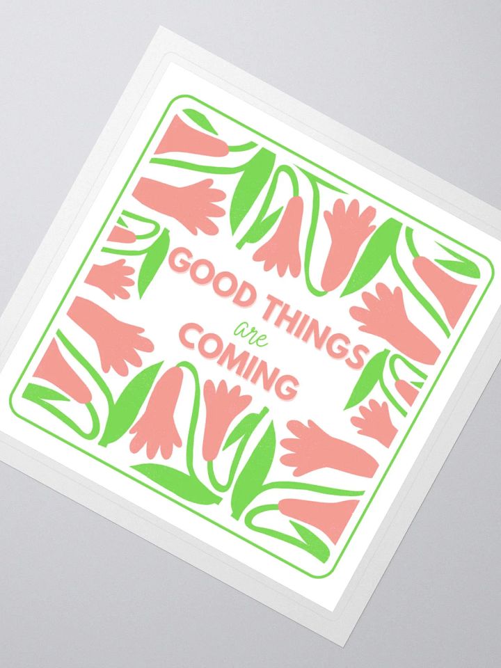 Good Things Kiss Cut Stickers product image (5)