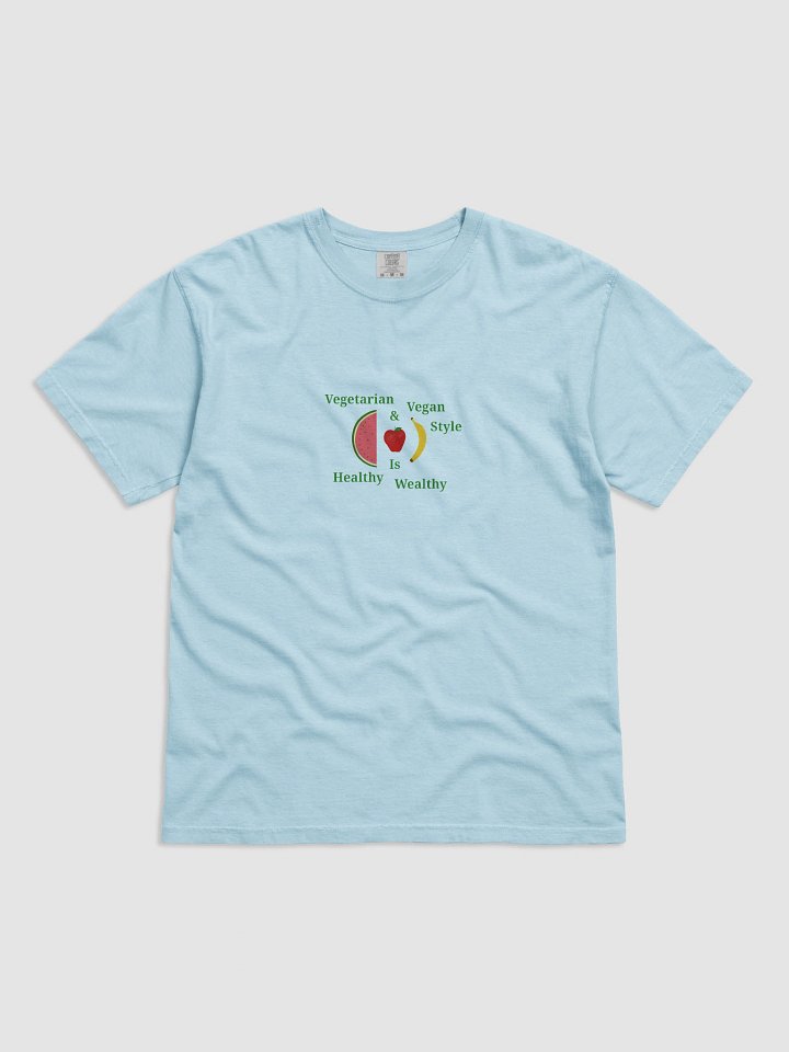 Healthy & Wealthy Veggie Vibes T-Shirt product image (1)