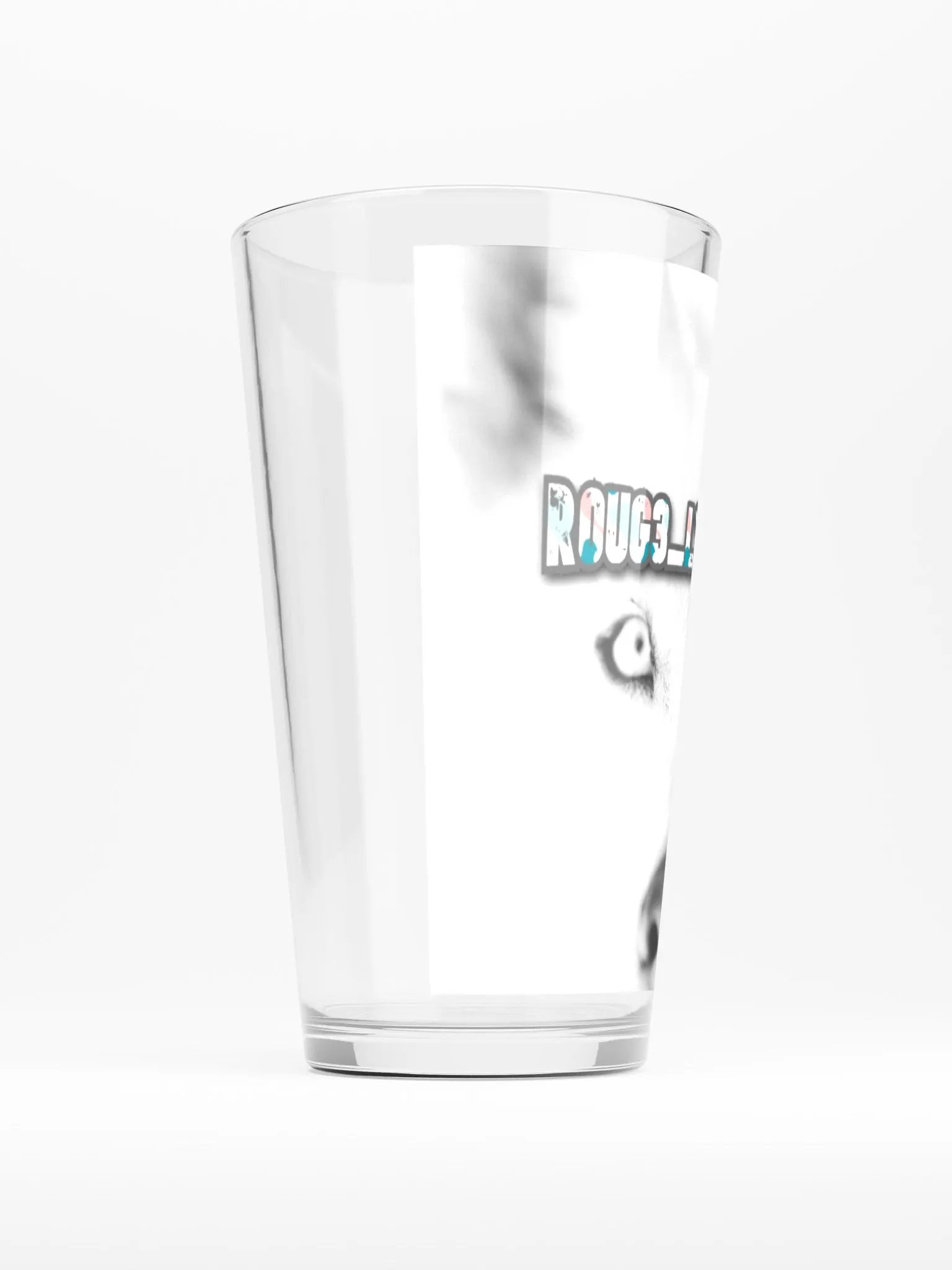 Roug3_lycan wolf Fam Pint Glass product image (2)