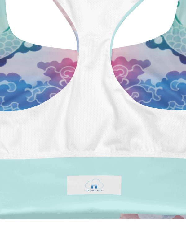 Pastel Incarnation Recycled Longline Sports Bra product image (4)