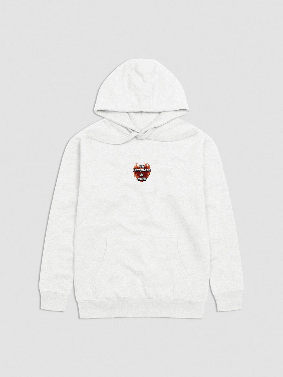 Flaming Heart - 4K Fireplace & Chill | Embroidered Hoodie product image (5)