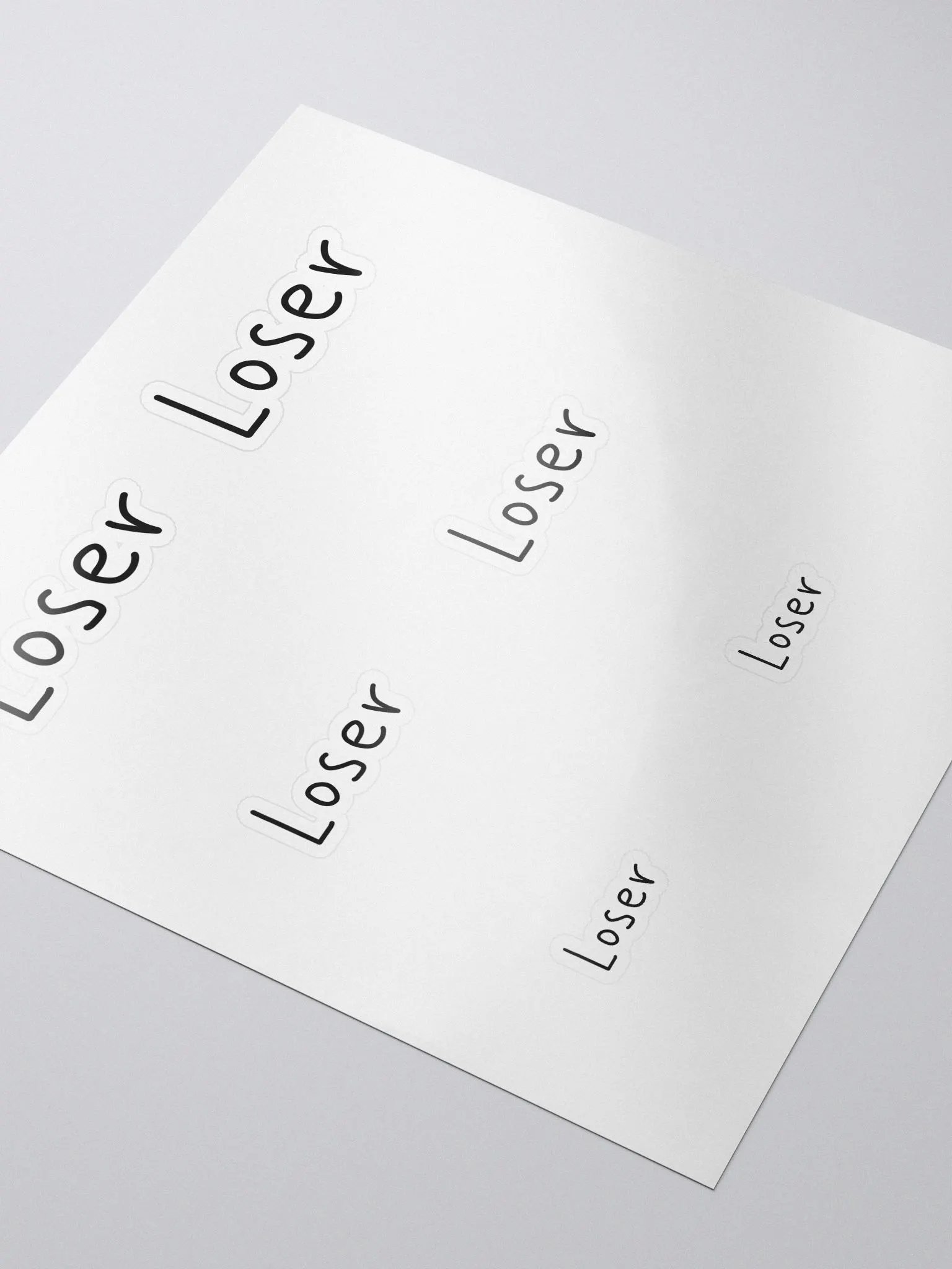 6 Loser Stickers Pack product image (3)