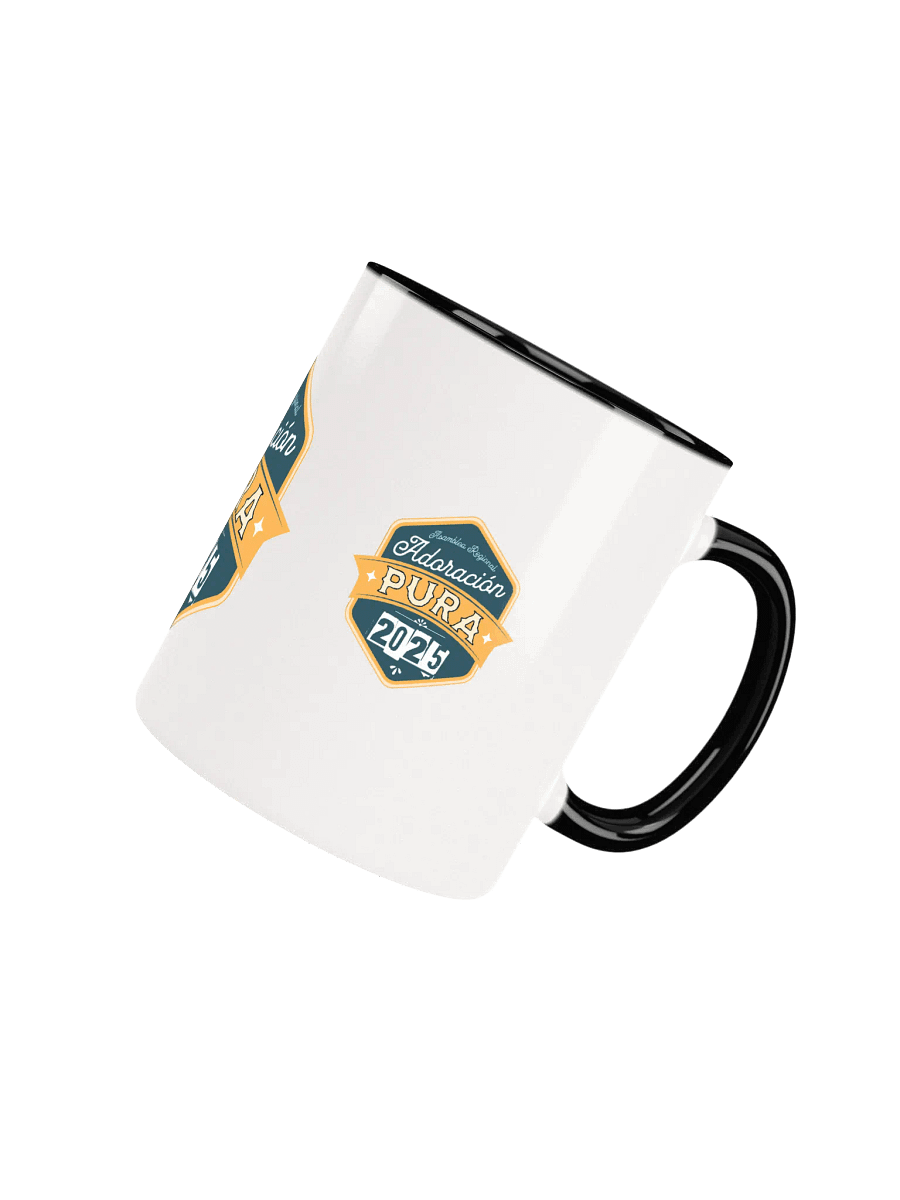 2025 "Adoración Pura" Regional Convention Two-Tone Glossy Mug product image (4)