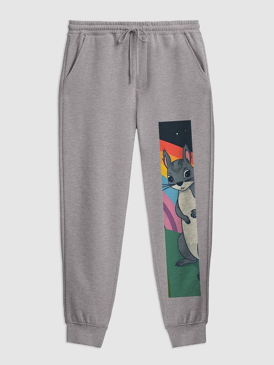 Rainbow Squirrel Relaxed Fleece Joggers product image (1)
