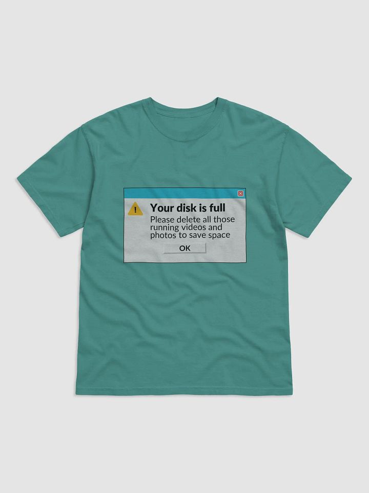Space Saver Warning T-Shirt product image (9)