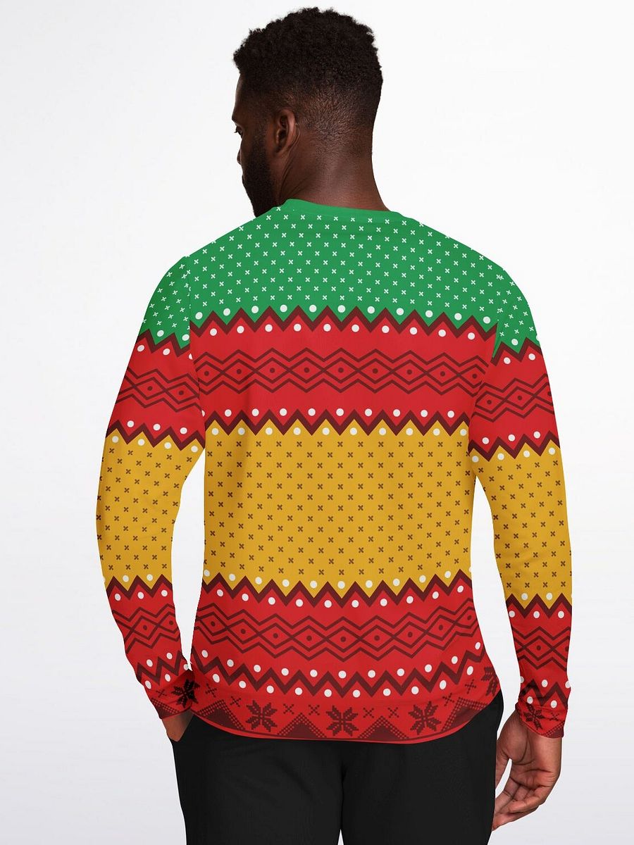 "Don't Touch My Present" Hedgehog Christmas Sweatshirt | Funny Holiday Gift Guard Sweater | Christmas Party Outfit product image (8)