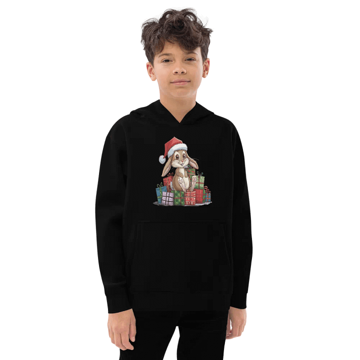 Santa Bunny Youth Pullover Fleece product image (1)