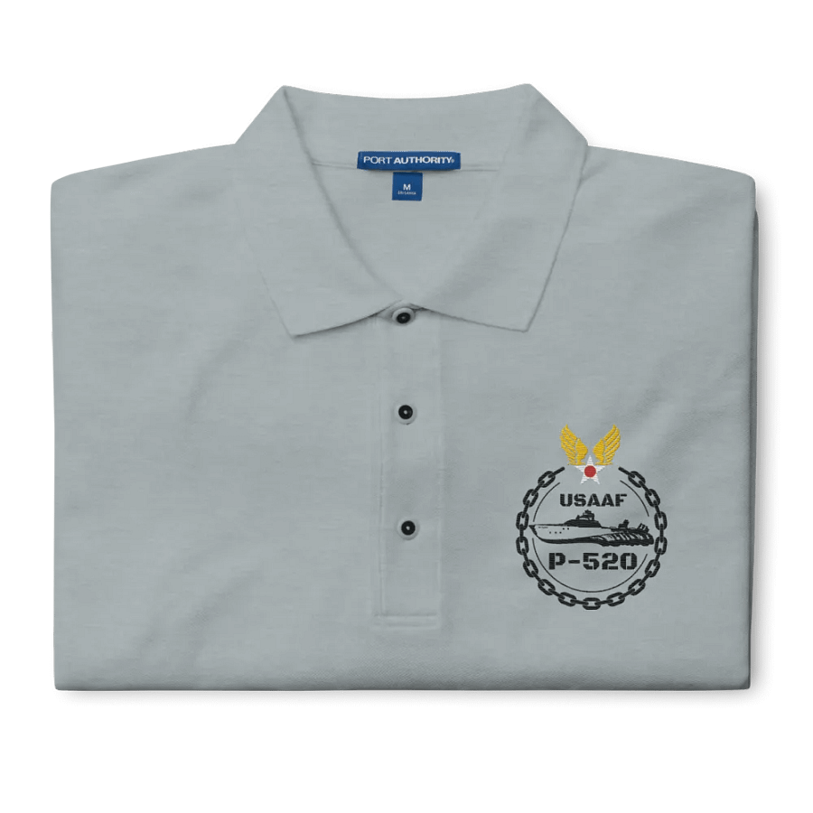 Polo Shirt with Black USAAF P-520 Embroidered Logo product image (21)